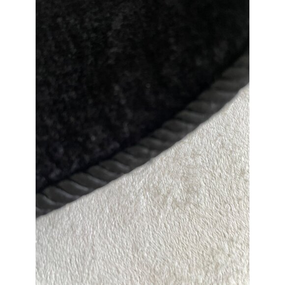 VTG Alex Kim Velvet Blend Button Jacket Abstract Embroidory Design Grandmacore - Picture 10 of 11